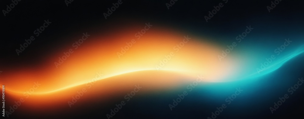 Poster abstract digital gradient wave smooth textured background vibrant colors bright black banner poster 