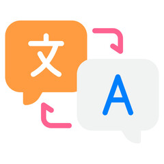 Obraz premium Translation icon