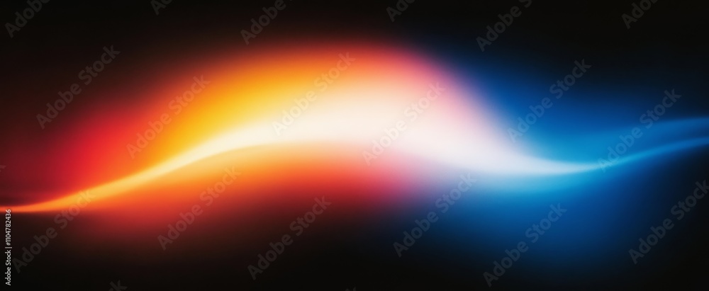 Poster abstract background gradient flow blue red yellow dark textured wallpaper design