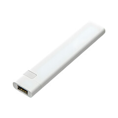 White Power Bank Realistic Product Image