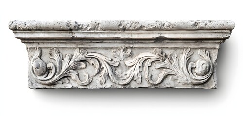 Ornate stone carving

