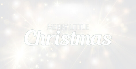 Soft and Warm Holiday Glow with Sparkles