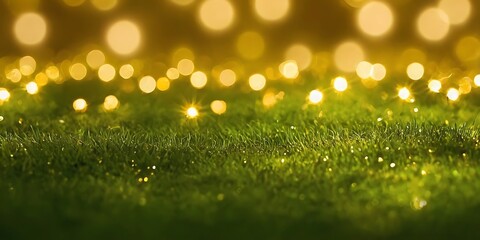 Obraz premium grass and bokeh