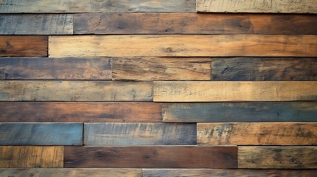 A rustic wooden wall with aged planks and a natural wood texture, creating a cozy atmosphere