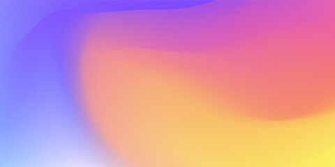 Abstract halftone gradient. Vector vibrant background, with blending colors and textures.