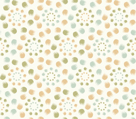 seamless pattern texture background with circles summer multi dots design for used in textiles, tiles, wallpapers, background