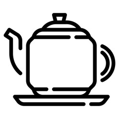 Obraz premium Coffee Pot icon