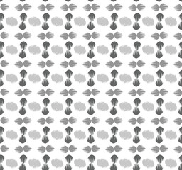 abstract background with circles and checks and stripe polka dot black and white texture background pattern.