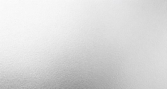bright grainy smooth new silver tin foil textured aluminum leaf texture gradient white monochrome plain background