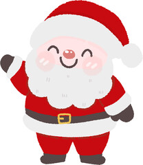 Cute Cartoon Santa Claus
Character
