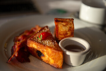 Cinnamon Raisin French Toast