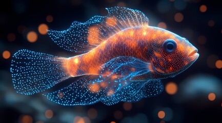 The glowing clownfish
