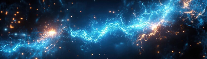 A vibrant electric circuit