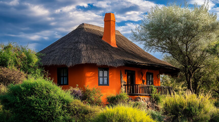 Fototapeta premium old house in the countryside