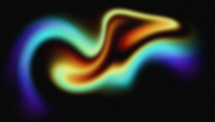 4K Beautiful color gradient background with noise. Abstract pastel holographic blurred grainy gradient banner background texture Colorful digital grain soft noise effect, aesthetic iridescent texture