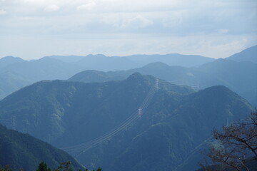 Obraz premium 山頂