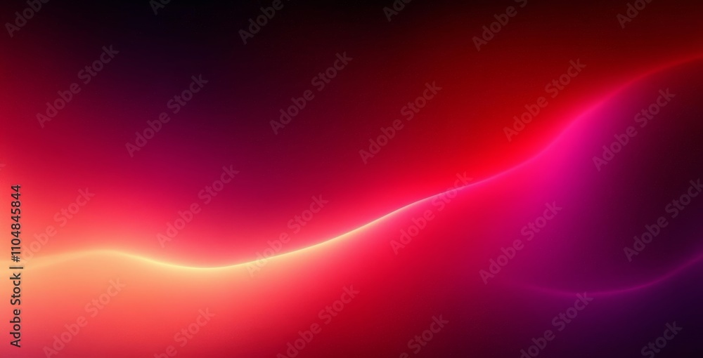 Poster abstract background gradient flow red pink orange blurred vibrant digital design