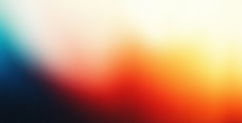 Obraz premium Abstract color gradient background smooth texture effect blending white orange red blue for graphic design