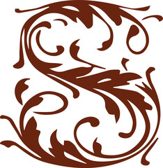 Alphabet art color signs letters design