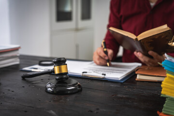 Close-up of a Thai lawyer symbolizing justice.Offering legal services online consultations.Justice emphasizes fairness,represented by Queen Justice as a universal symbol of equality  lawful guidance