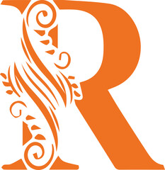 English Alphabet Beautiful Icon and Colorful Design