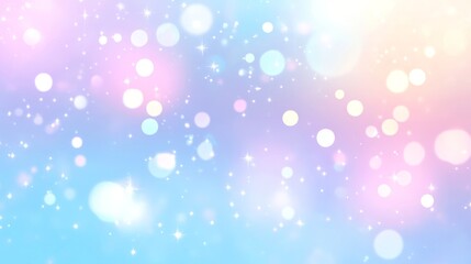 Festive new year background featuring a holographic bokeh effect with vibrant green, blue, and pink lights creating a dreamy and celebratory atmosphere, perfect for holiday greetings, party invitation