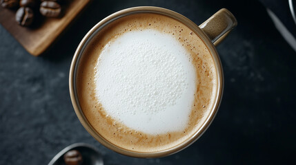 Artful Cappuccino with Velvety Milk Foam