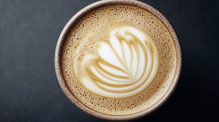 Artful Cappuccino with Velvety Milk Foam