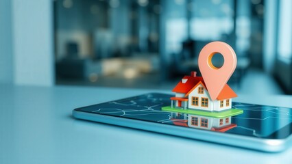 Discover Your Dream Home with Our Interactive Real Estate Map and Location Pin for Effortless Property Search