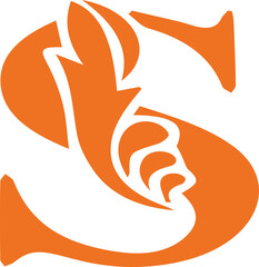 Alphabet art color signs letters design