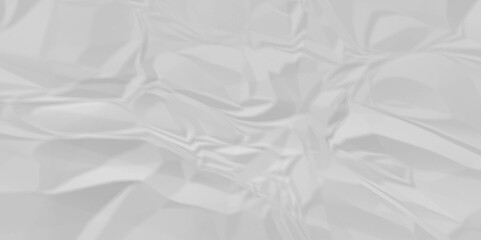 White crumpled paper background texture pattern overlay. wrinkled high resolution arts craft and Seamless white crumpled paper.