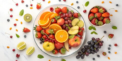 Fresh fruit platter