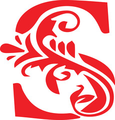 English Alphabet Beautiful Icon and Colorful Design