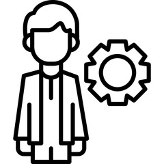 Real Estate Agent Icon