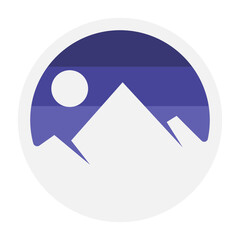 Mountain logo design