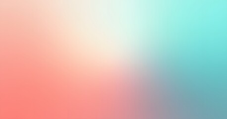 A soft gradient showcasing pastel pink, peach, and teal hues, seamlessly blending into one another to create a peaceful and visually soothing effect.