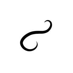 swirl decoration element