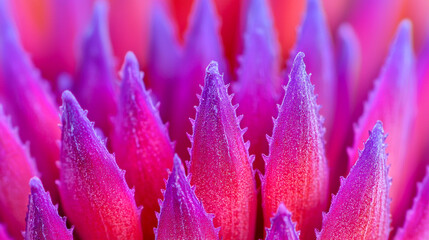 Close-up of vibrant colorful plant petals.
