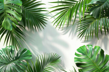 composition of stylish summer background