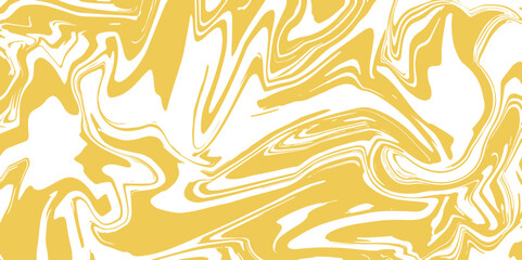 Fototapeta premium Abstract background with metallic chrome Orange liquid marvel art design with silk fabrick texture. Orange Marbleized Stripes With marble ink texture. Splash of paint