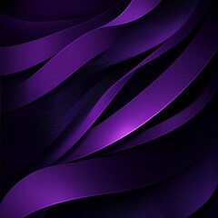 A line art illustration with a modern, luxurious and minimalist design complemented by a futuristic, digital purple background and vibrant