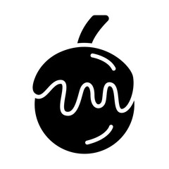 Apple Candy Solid Icon