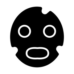 Beauty Mask Solid Icon