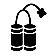 Bomb Solid Icon