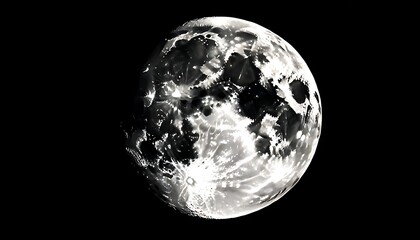 High-resolution photography of the moon's waxing gibbous phase for exploring the universe.