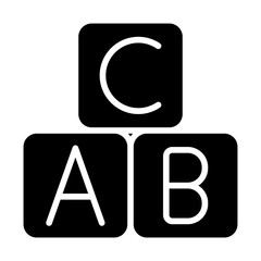 Letter Solid Icon © spacepixel