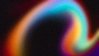 4K Beautiful color gradient background with noise. Abstract pastel holographic blurred grainy gradient banner background texture Colorful digital grain soft noise effect, aesthetic iridescent texture