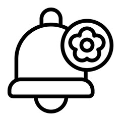 Notification Spring Line Icon