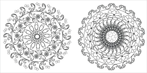 professional mandala design template