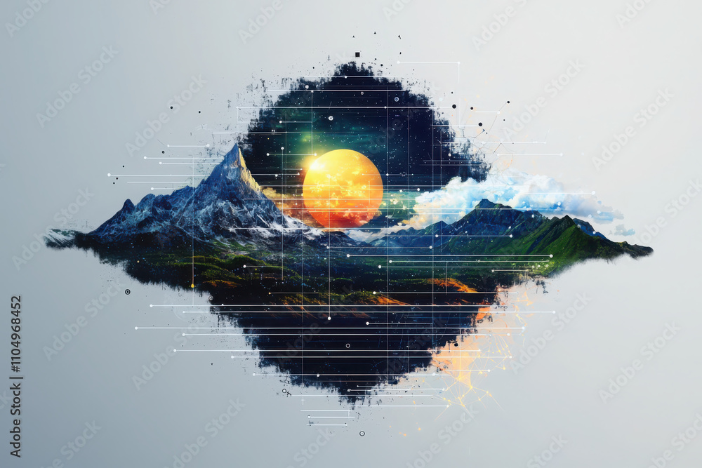 Poster transforming data into actionable plans a comprehensive guide for businesses in the modern landscape